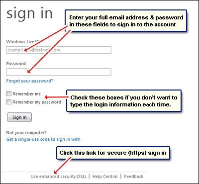 Hotmail Login