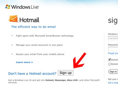 Hotmail Sign In