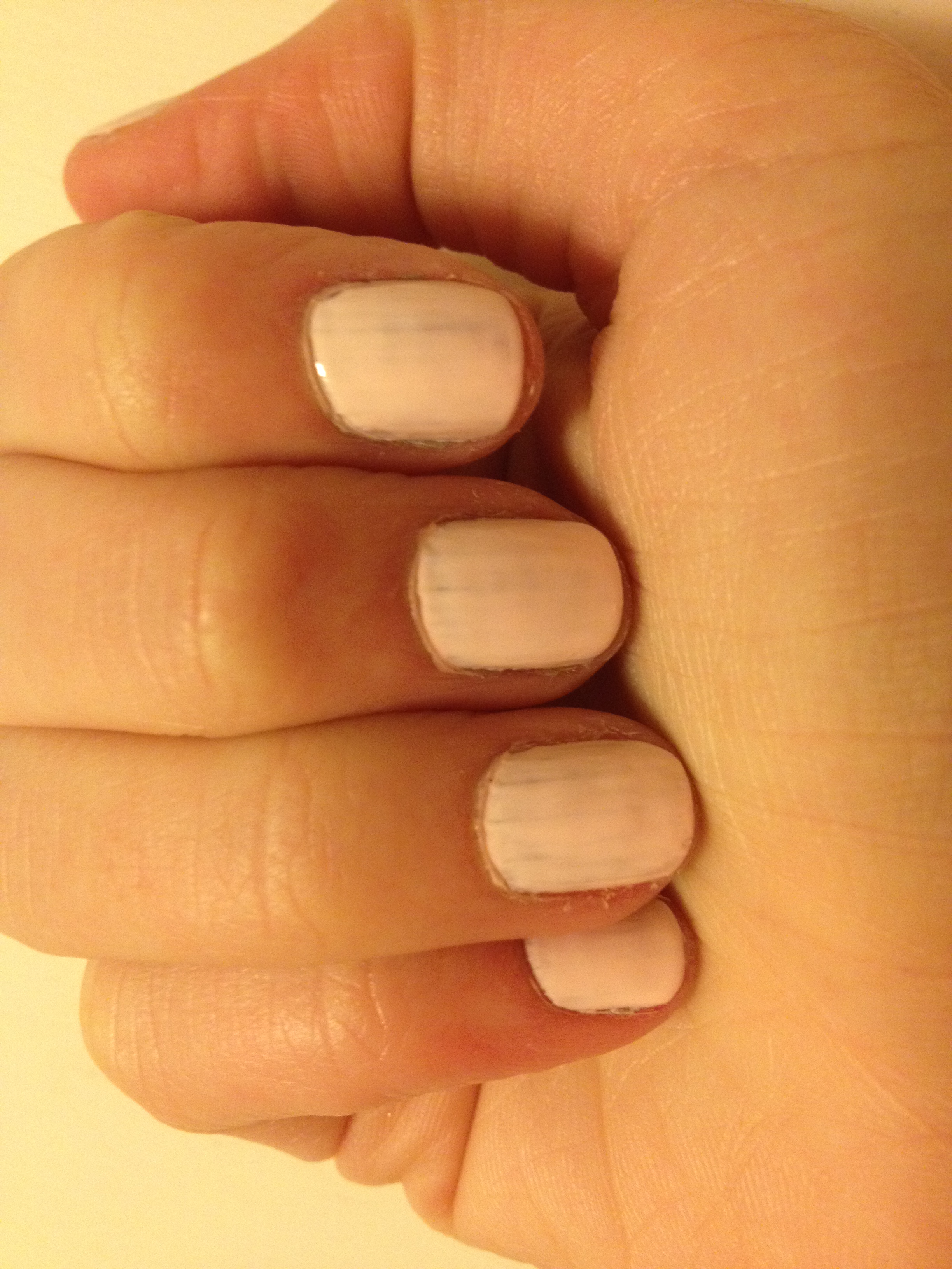 How To Do Newspaper Nails With Rubbing Alcohol