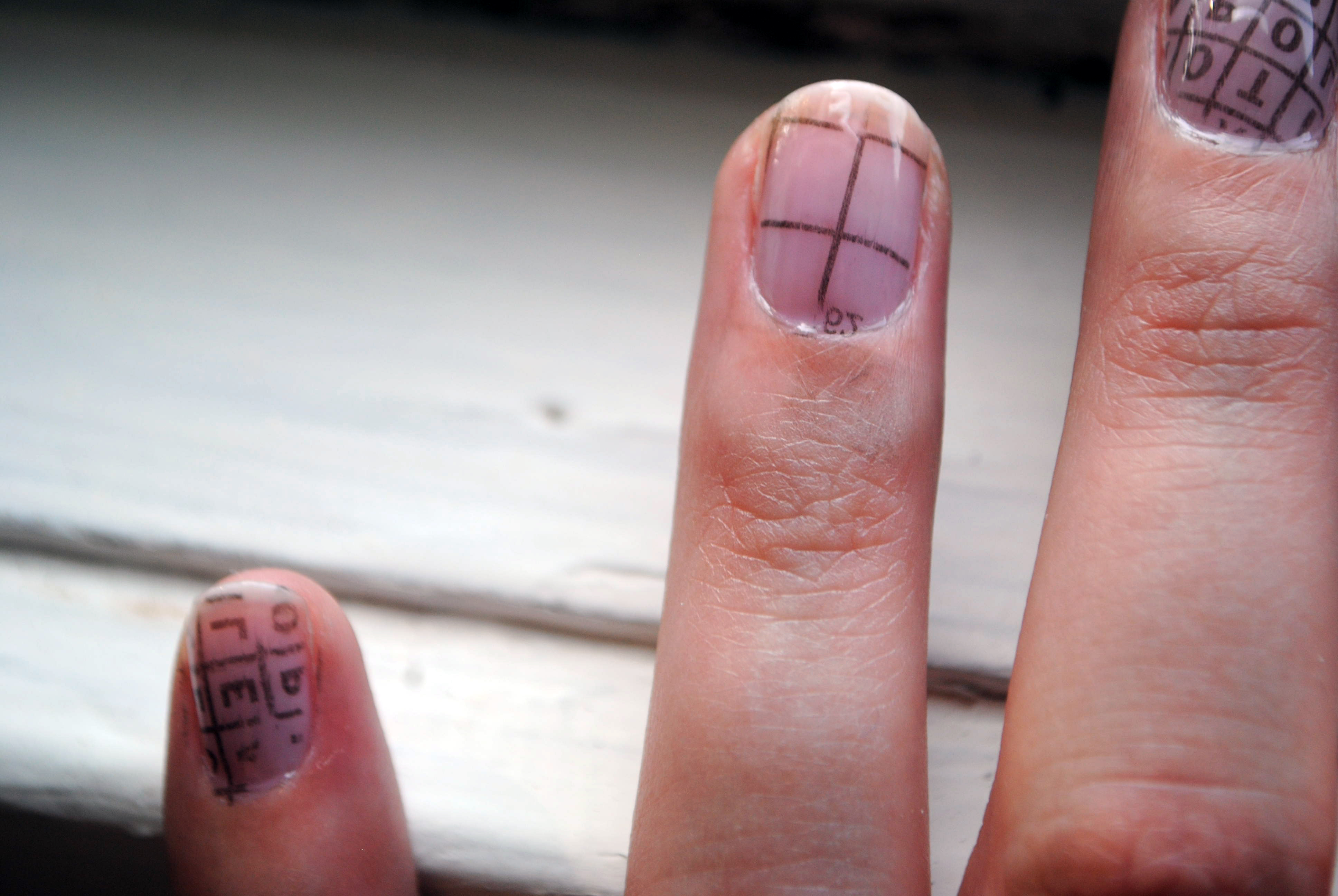 How To Do Newspaper Nails Without Alcohol