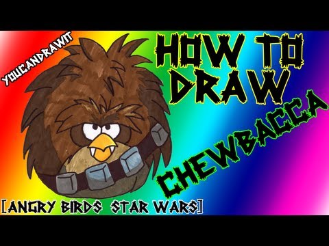 How To Draw Angry Birds Star Wars Characters