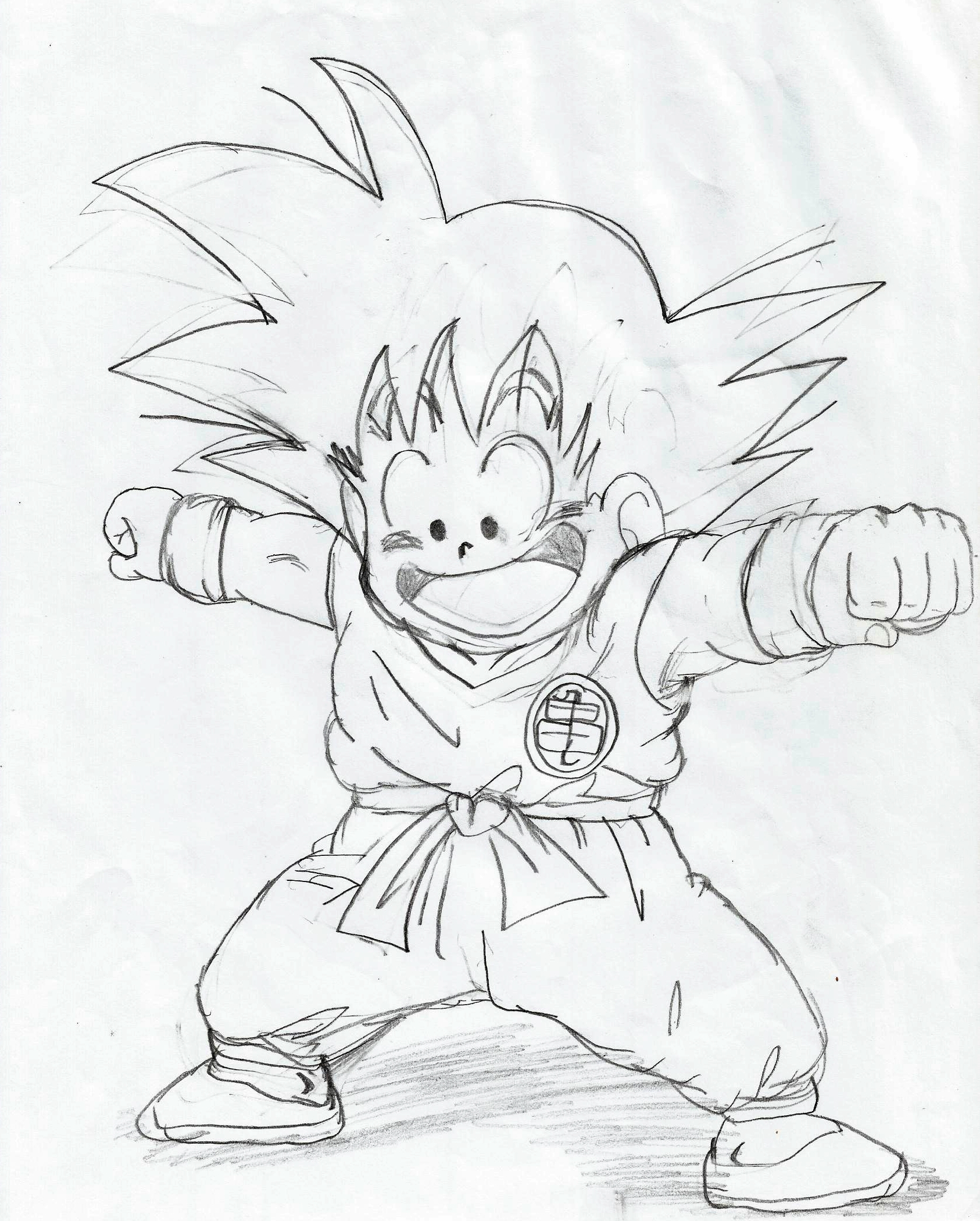 How To Draw Dragon Ball Gt Characters