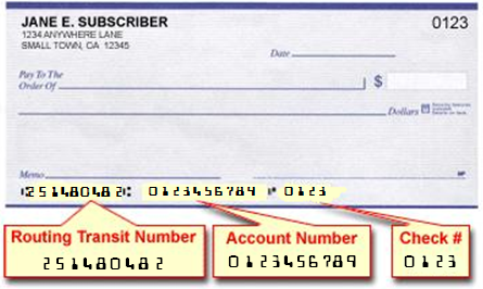 How To Find Account Number On Cheque