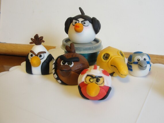 How To Make Angry Birds Cake Toppers