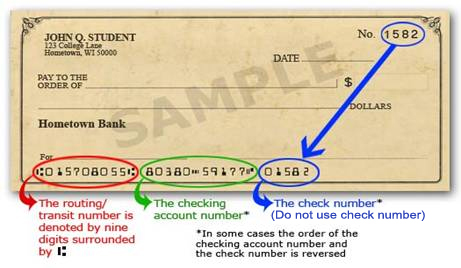 How To Tell Account Number And Routing Number On A Check