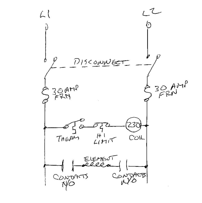 How To Wire A Contactor Diagram