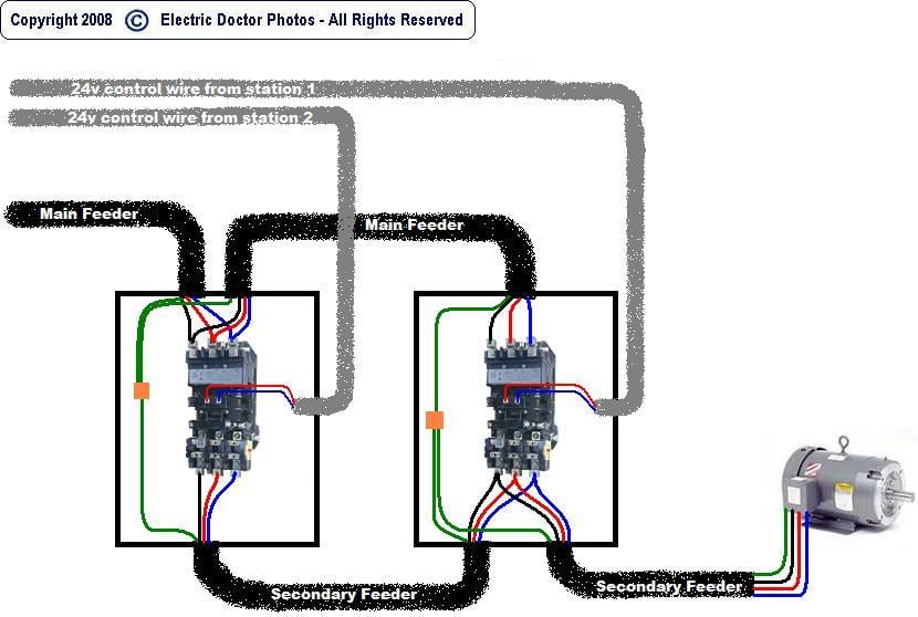 How To Wire A Contactor Diagram