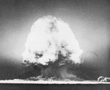 Huge Atomic Bomb Explosion Under The Sea