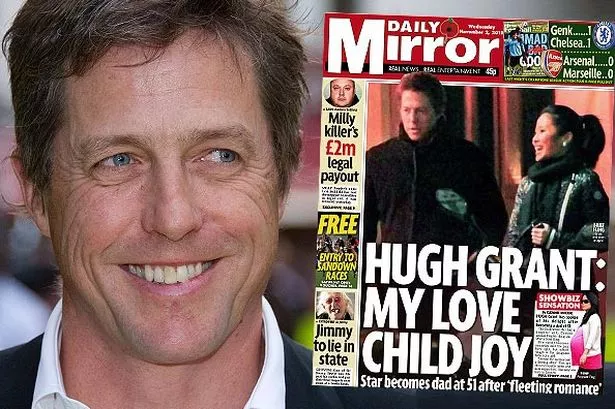 Hugh Grant Daughter Photo