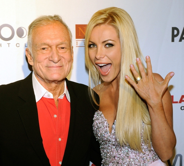 Hugh Hefner Marriage Pics