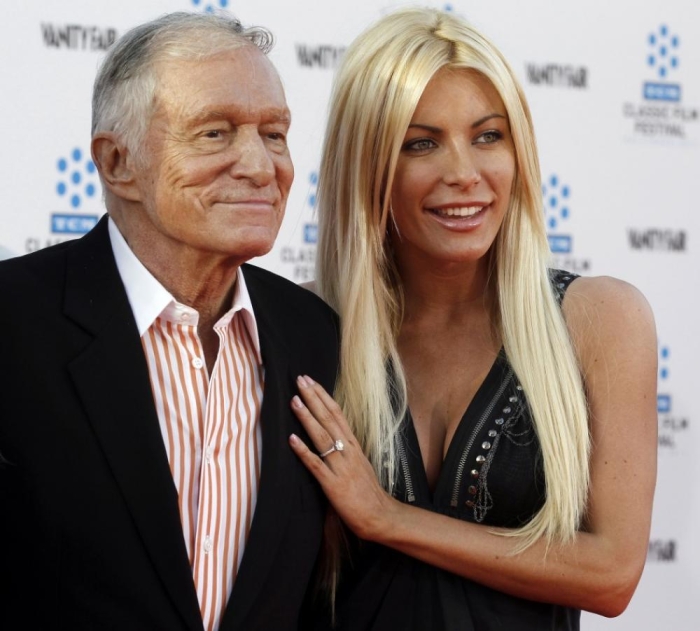 Hugh Hefner Marriage Pics