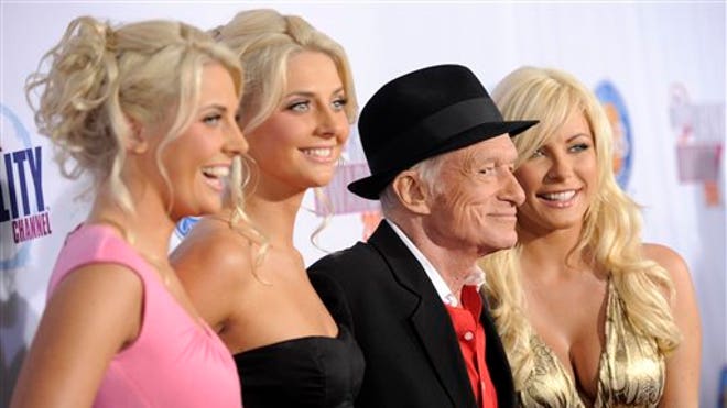 Hugh Hefner Marriage Pics