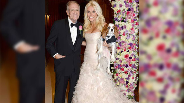 Hugh Hefner Married Pictures