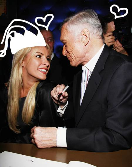 Hugh Hefner Married Pictures