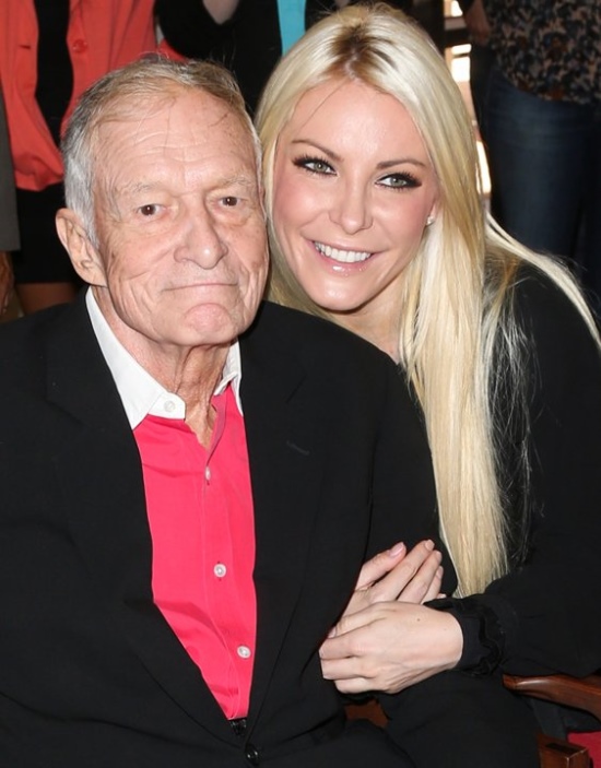 Hugh Hefner Wife Crystal Harris