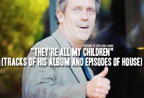 Hugh Laurie Children Photos