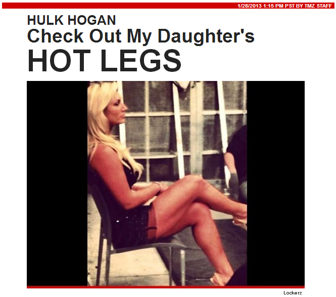 Hulk Hogan Daughter Legs