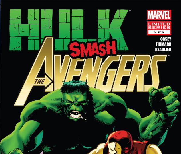 Hulk Smash Avengers Comic