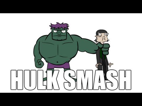 Hulk Smash Loki Animated Gif