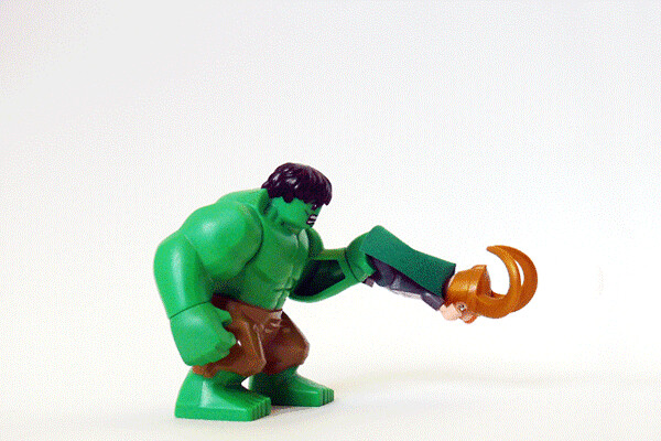 Hulk Smash Loki Puny God