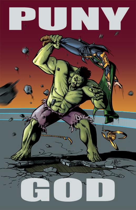 Hulk Smash Loki Puny God