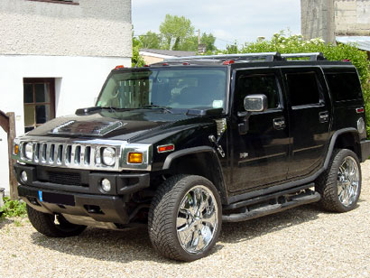 Hummer H2 Black Grille