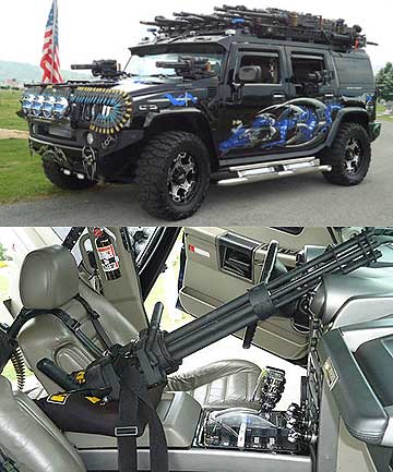 Hummer H2 Black Knight