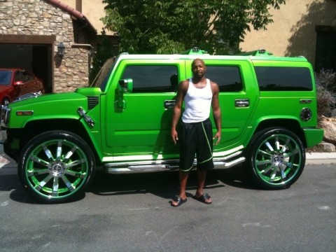 Hummer H2 Black Rims