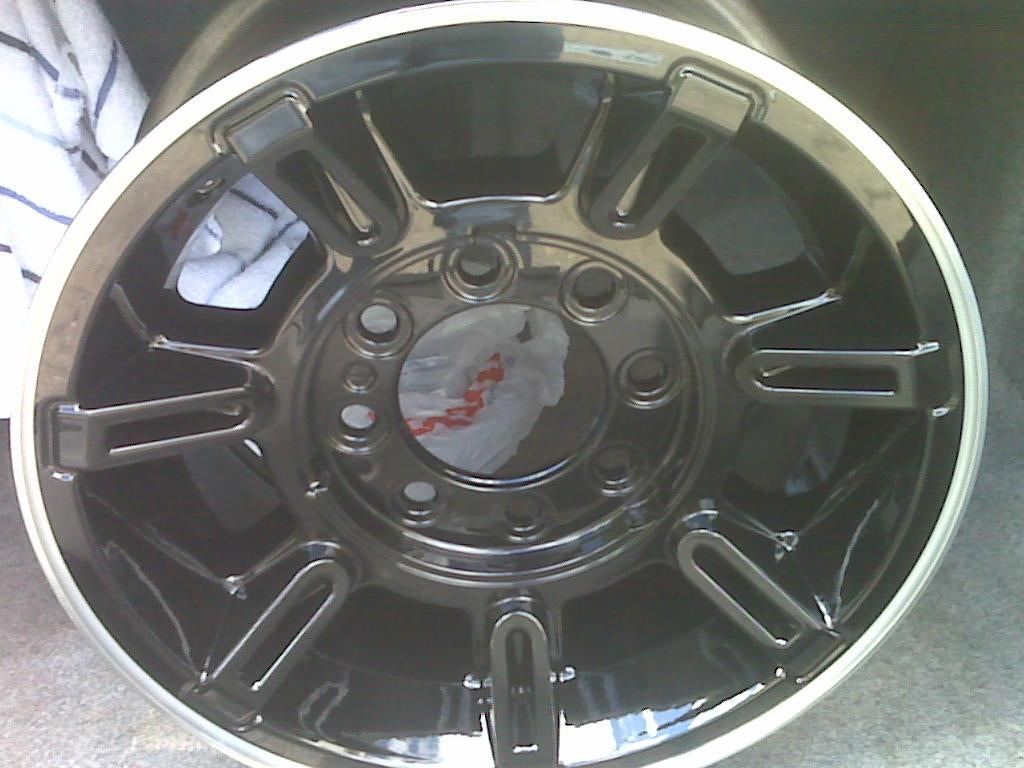 Hummer H2 Black Rims