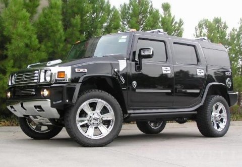 Hummer H2 Car Interior