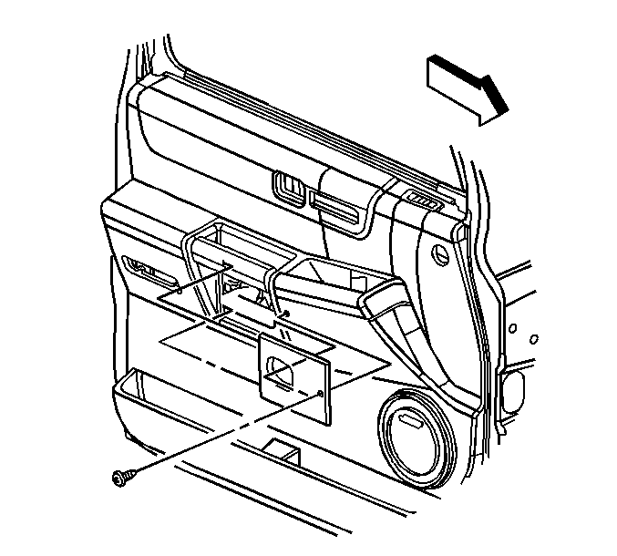 Hummer H2 Interior Door Panel