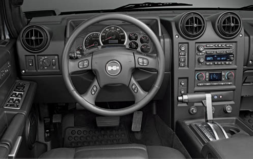 Hummer H2 Interior Images