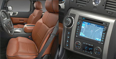 Hummer H2 Interior Photos