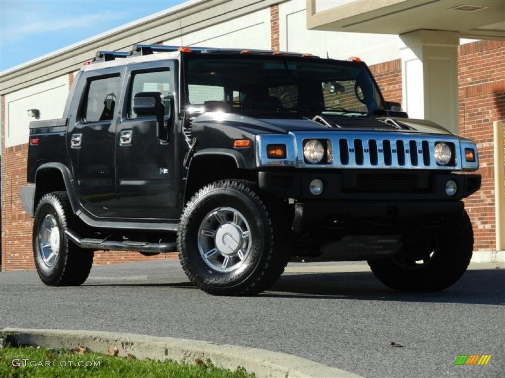 Hummer H2 Sut Black