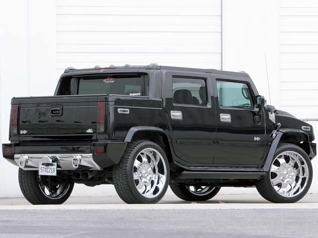 Hummer H2 Sut Interior