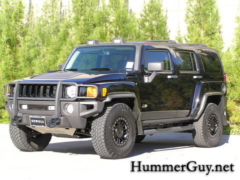 Hummer H3 Alpha Black