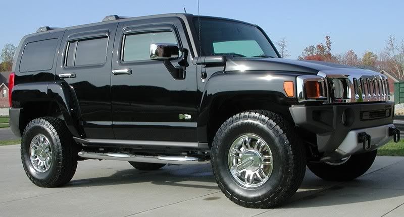 Hummer H3 Alpha Black