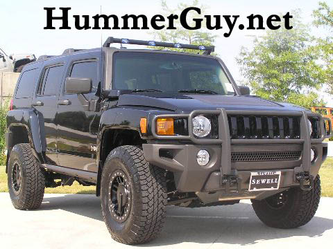 Hummer H3 Black Rims