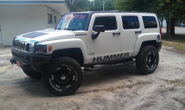 Hummer H3 Black Wheels