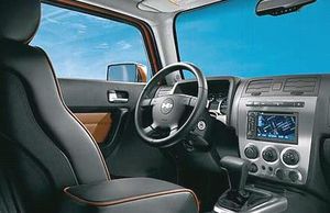 Hummer H3 Interior Pictures