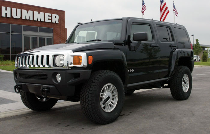 Hummer H3t Black