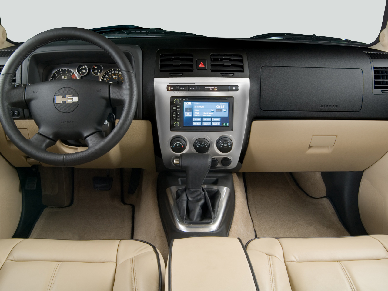 Hummer H3t Interior