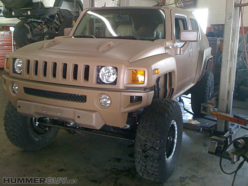 Hummer H3t Slant Back