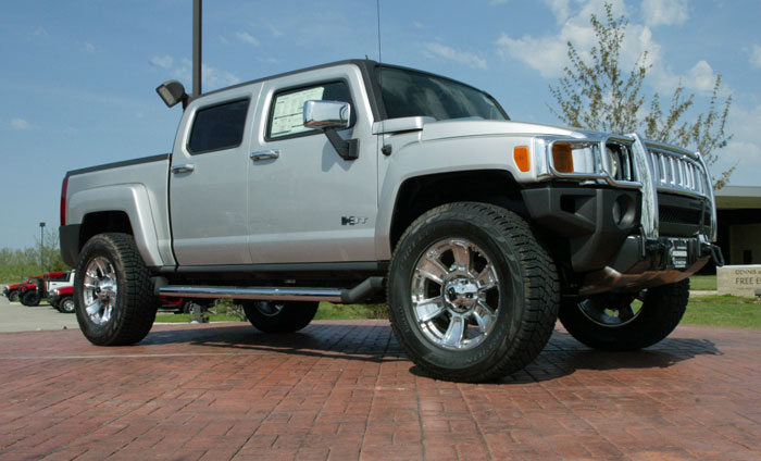 Hummer H3t Slant Back