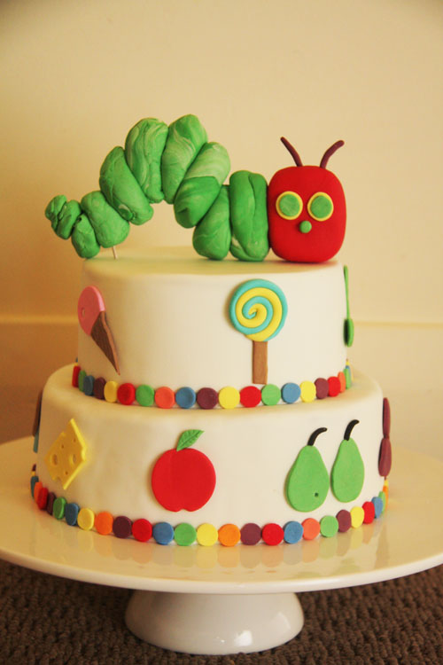 Hungry Caterpillar Cake