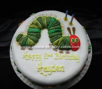 Hungry Caterpillar Cake