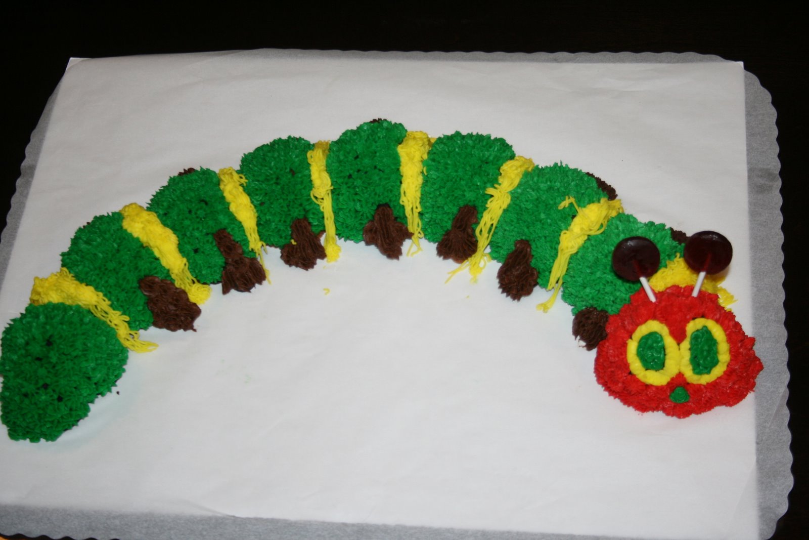 Hungry Caterpillar Cake