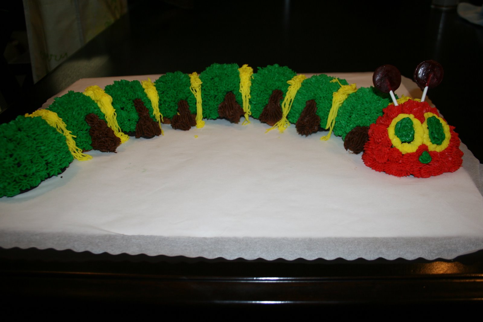 Hungry Caterpillar Cake