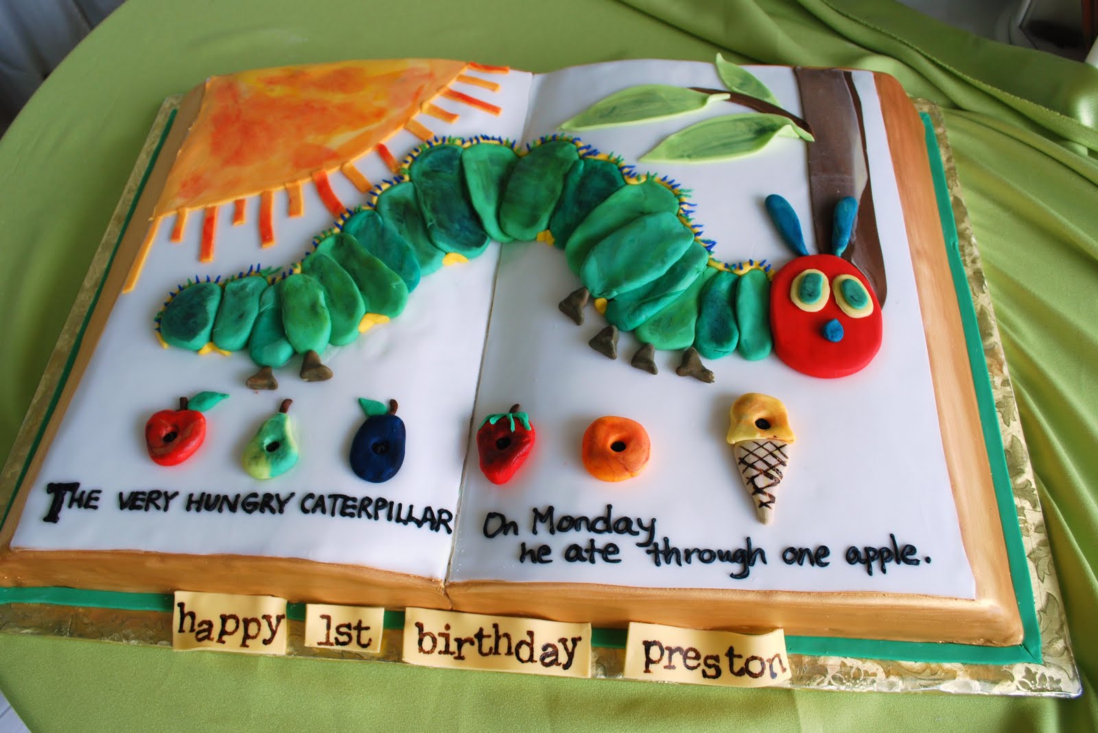 Hungry Caterpillar Cake Images