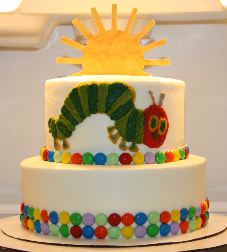 Hungry Caterpillar Cake Topper